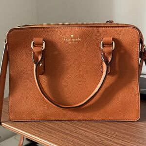 Kate Spade Brown Leather Satchel
